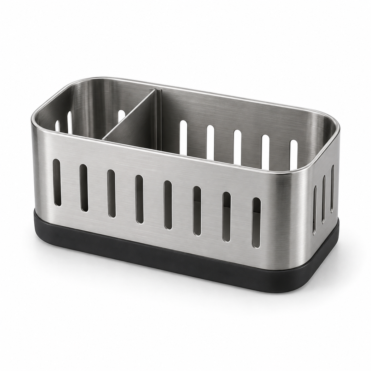 Stainless Steel Sink Caddy with Divider
